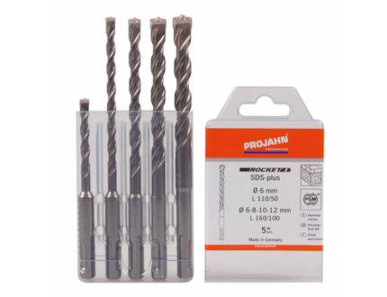 PROJAHN Sada vrtáků ROCKET5 SDS-plus 5ks 83046