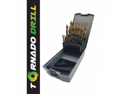 PTG Tornado Drill sada sp.vrtáků 25d/1-13TIN 433864525