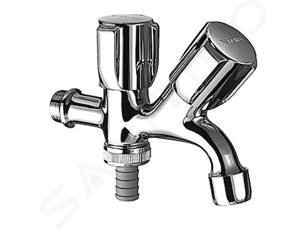 Schell Comfort - Kombinovaný výtokový ventil, chrom 035620699