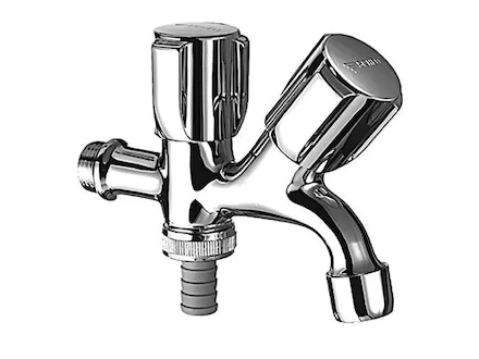 Schell Comfort - Kombinovaný výtokový ventil, chrom 035620699