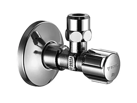 Schell Comfort - Rohový regulační ventil, chrom 052760699