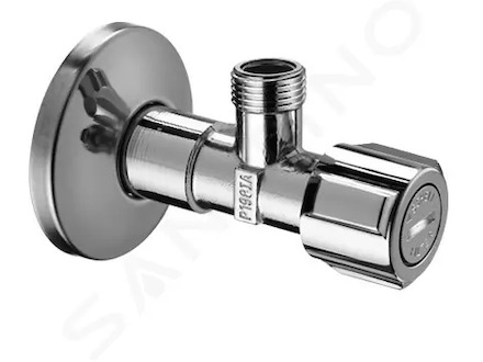 Schell Comfort - Rohový regulační ventil s filtrem, chrom 054310699