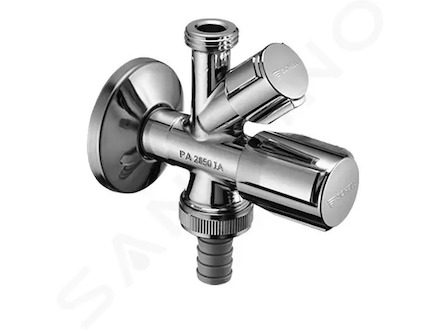 Schell Comfort - Rohový ventil kombinovaný, chrom 035690699