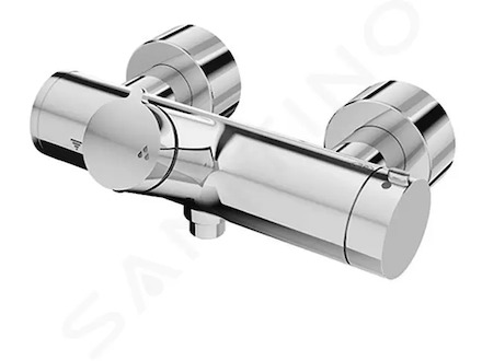 Schell Vitus - Termostatická  sprchová baterie VITUS VD-Auf/Zu-T / u se spodním vývodem, chrom 016120699