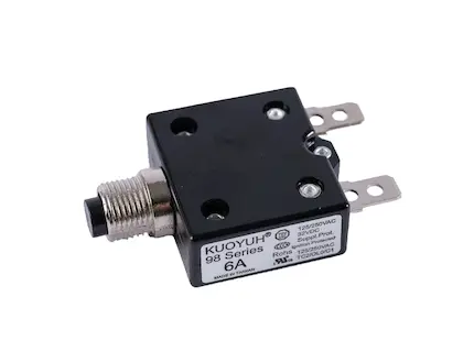 Tepelný jistič 250V/6A