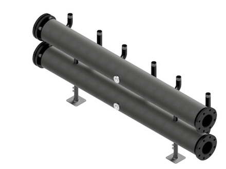 Termet Kaskádový kolektor MK100-3F, DN100 T9260141600