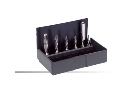 VOLKEL Sada vrtáků Bit-Box UNC 1/4-5/16-3/8