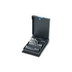 VOLKEL Sada vrtáků-bitů 3.0-10.0mm dřevo 67425