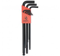 BONDHUS Sada L.-klíčů/metric BLX9MXL Extra dlouh 16099