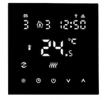 Drátový zapuštěný termostat AURATON 2YA WiFi s týdenním programem a ovládáním přes WiFi