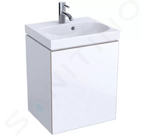 Geberit Acanto - Skříňka pod umývátko 45 cm, lesklá bílá 500.608.01.2