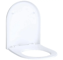 Geberit Acanto - WC sedátko, duroplast, Softclose, bílá 500.605.01.2