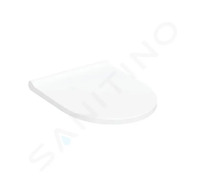 Geberit Acanto - WC sedátko, SoftClose, lesklá bílá 502.719.01.1