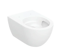 Geberit Acanto - Závěsné WC, Rimfree, TurboFlush, bílá 502.717.00.1