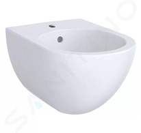 Geberit Acanto - Závěsný bidet 510x350x290 mm, s KeraTect, bílá 500.601.01.8