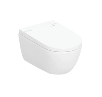 Geberit AquaClean - Elektronický bidet AquaClean Alba s keramikou, Rimfree, SoftClose, KeraTect, bílá 146.350.01.1