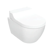 Geberit AquaClean - Elektronický bidet Tuma Comfort s keramikou, závěsný, TurboFlush, SoftClosing, KeraTect, bílá 146.290.11.1