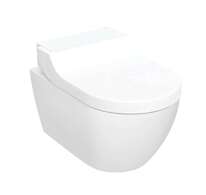 Geberit AquaClean - Elektronický bidet Tuma Comfort s keramikou, závěsný, TurboFlush, SoftClosing, KeraTect, bílá 146.290.11.1