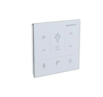 Geberit AquaClean - Nástěnný ovládací panel pro elektronický bidet, bílá 147.038.SI.1