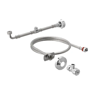 Geberit AquaClean - Sada pro připojení vody pod omítku 12/15 cm pro WC sedátka Tuma 147.036.00.1