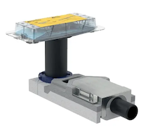 Geberit CleanLine - Souprava pro hrubou montáž sprchového kanálku, pro podlahy 65-90 mm, odpad 40 mm 154.152.00.1