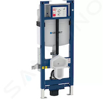 Geberit Duofix - Montážní prvek pro závěsné WC, 112 cm, se splachovací nádržkou Sigma 12 cm, bezbariérový 111.396.00.5