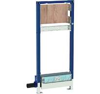 Geberit Duofix - Předstěnová instalace pro sprchu, výška 130 cm, s odtokem ve stěně, nástěnná armatura pod omítku 111.581.00.1