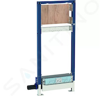 Geberit Duofix - Předstěnová instalace pro sprchu, výška 130 cm, s odtokem ve stěně, nástěnná armatura pod omítku 111.581.00.1