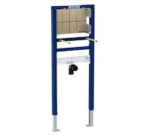 Geberit Duofix - Předstěnová instalace pro umyvadlo, 112 - 130 cm, pro nástěnné armatury pod omítku, úzké provedení 111.274.00.1