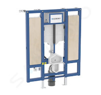 Geberit Duofix - Předstěnová instalace pro závěsné WC, bezbariérová, výška 1,12 m 111.904.00.6