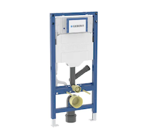 Geberit Duofix - Předstěnová instalace pro závěsné WC, pro odsávání zápachu, výška 1,12 m 111.364.00.6