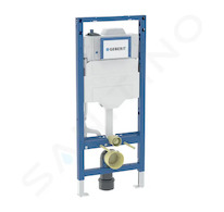 Geberit Duofix - Předstěnová instalace pro závěsné WC, se splachovací nádržkou Sigma 12 cm, s hygienickým proplachem, výška 1,2