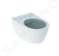 Geberit iCon - Závěsné WC, Rimfree, s KeraTect, bílá 204060600