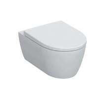 Geberit iCon - Závěsné WC se sedátkem, Rimfree, SoftClose, alpská bílá 501.663.JT.1