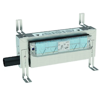 Geberit Kombifix - Předstěnová instalace pro sprchu, s odtokem ve stěně, pro výšku mazaniny u vtoku 90–200 mm 457.534.00.1