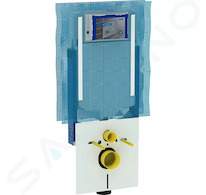 Geberit Kombifix - Předstěnová instalace pro závěsné WC, pro odsávání zápachu, výška 1,09 m 110.791.00.1