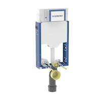Geberit Kombifix - Předstěnová instalace pro závěsné WC, výška 1,08 m 110.302.00.5