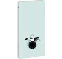 Geberit Monolith - Sanitární modul pro závěsné WC, 101 cm, spodní přívod vody, bílá 131.021.SI.5