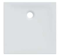 Geberit Nemea - Sprchová vanička 80x80 cm, protiskluz, matná bílá 550.590.00.1