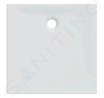 Geberit Nemea - Sprchová vanička 90x90 cm, protiskluz, matná bílá 550.591.00.1