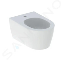 Geberit ONE - Závěsný bidet, skrytý přepad, otvor pro baterii, alpská bílá 500.690.JT.1