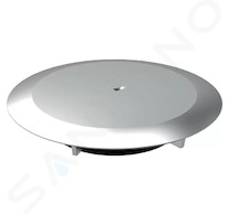 Geberit Příslušenství - Kryt odpadního ventilu d 90 mm, ke sprchové odpadní soupravě, matný chrom 150.265.46.1