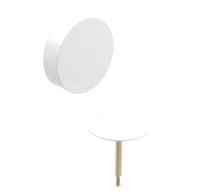 Geberit Příslušenství - Souprava pro kompletaci vanové soupravy, s otočným ovládáním, d52, alpská bílá 150.281.11.1