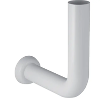 Geberit Příslušenství - Splachovací koleno 240x120 mm, vysokopoložené, d32 mm, alpská bílá 119.610.11.1