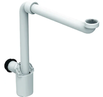 Geberit Příslušenství - Úsporný umyvadlový sifon, průměr 40 mm, bílá 151.117.11.1