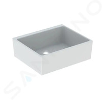 Geberit Publica - Keramický dřez 50x40 cm, bílá 360050000