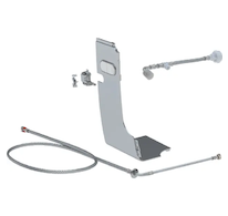 Geberit  - Sada připojení vody pro splachovací nádržku Kappa 15 cm, pro AquaClean Mera, lesklý chrom 147.031.21.1
