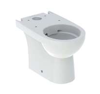 Geberit Selnova Comfort - WC kombi mísa, zadní/spodní odpad, Rimfree, bílá 500.478.01.7