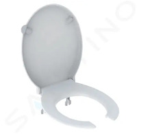 Geberit Selnova Comfort - WC sedátko bezbariérové, bílá 502.791.00.1