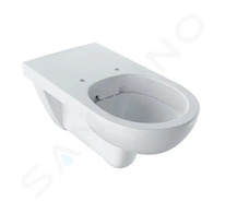 Geberit Selnova Comfort - Závěsné WC, bezbariérové, Rimfree, bílá 501.046.00.7